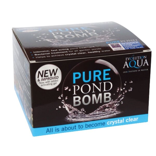 Evolution Aqua PURE Pond Bomb – Kristallklares Wasser für Teiche & Filter