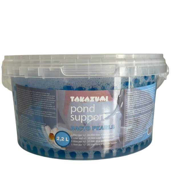 Takazumi Pond Support 2,2L Biologische Filter-Gel-Kugeln Hocheffiziente Filterbakterien , neue Zusammensetzung