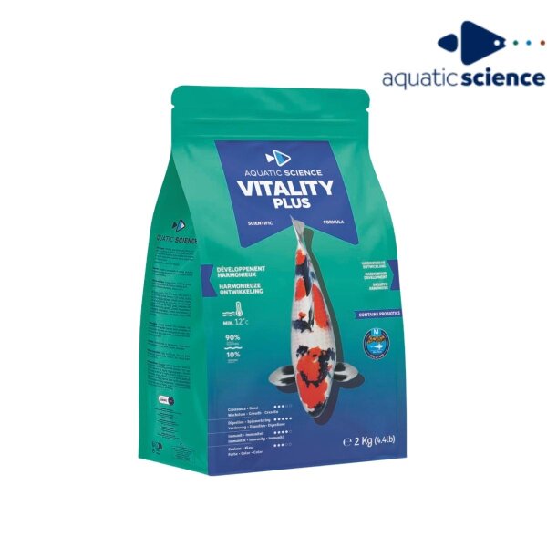 Aquatic Science Vitality Plus – Premium Koifutter für Gesundheit & Vitalität 2kg
